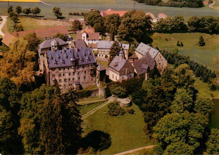 Lauterbach Hessen Schloss Eisenbach Fliegeraufnahme