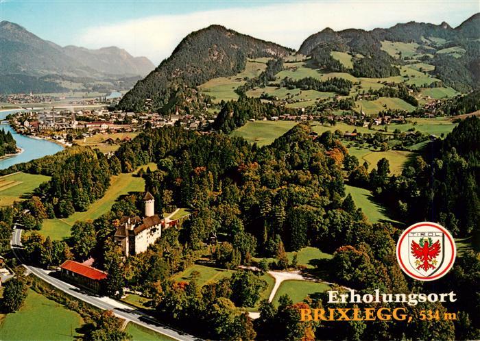 Brixlegg Tirol AT Fliegeraufnahme mit Schloss Matzen und Bad Mehrn