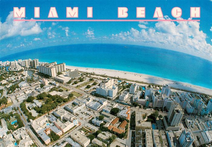 Miami Beach Fliegeraufnahme