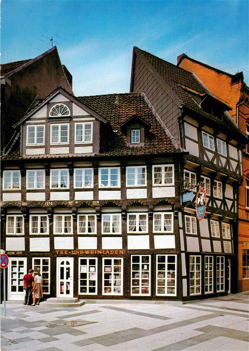 BRAUNSCHWEIG  CITY Haus Pfankuch aeltestes Fachwerkhaus der Stadt