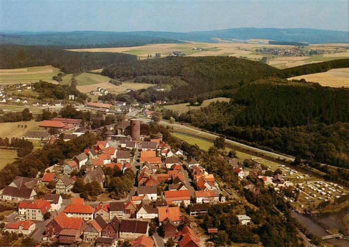 Trendelburg Diemel Deisel Hessen Fliegeraufnahme