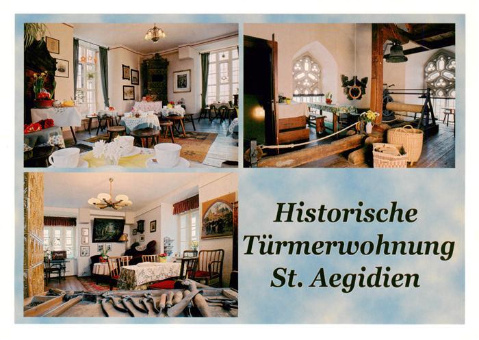 Oschatz Historische Tuermerwohnung St. Aegidien Verein Rettet St. Aegidien e.V.