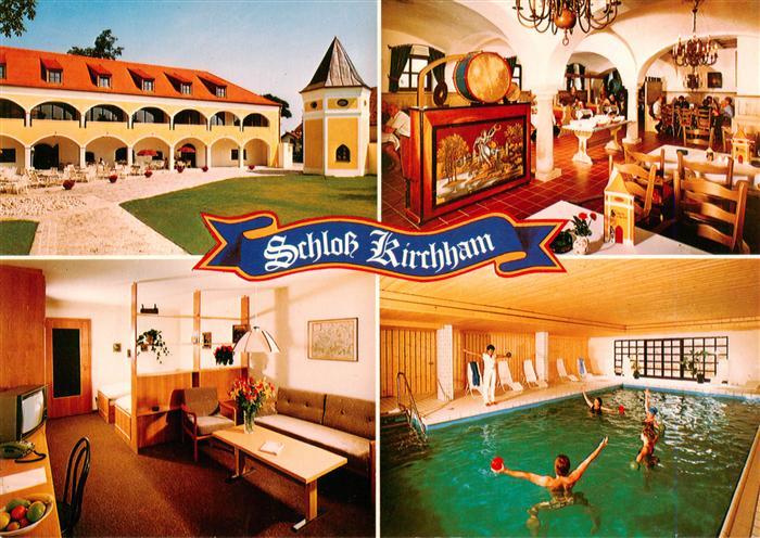 Kirchham Bad Fuessing Kurwohnanlage Schloss Kirchham Thermalbad Restaurant