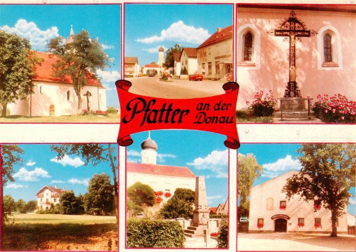 Pfatter Donau Bayern Kirche Teilansichten