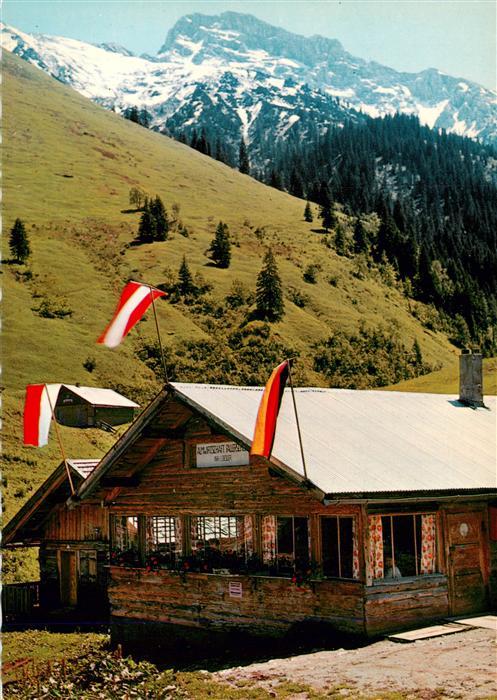 Stanzach Lechtal Tirol AT Almwirtschaft Fallerschein