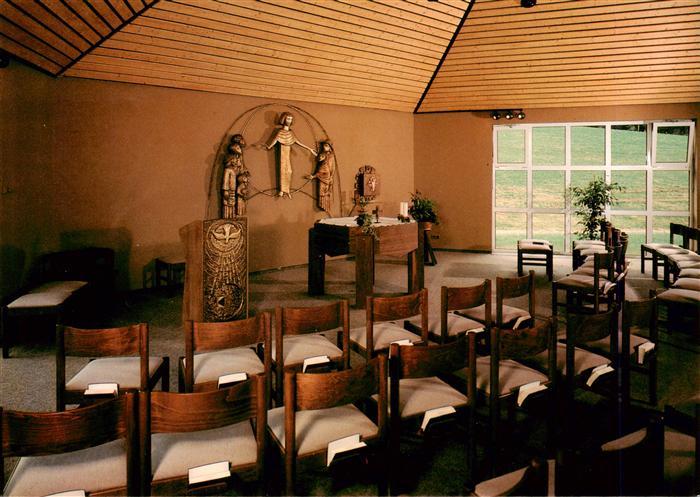 Duderstadt Niedersachsen Familienferienstaette der Dt Kolpingfamilie Hauskapelle