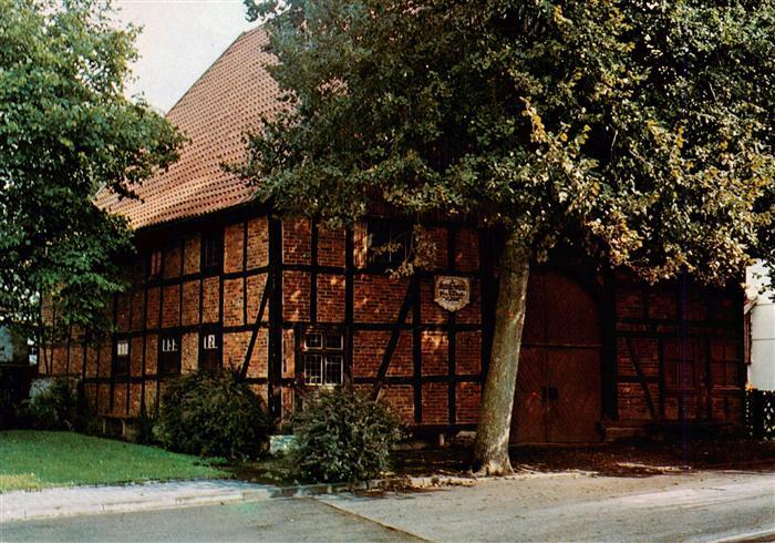 Alhausen Bad Driburg Westfalen Geburtshaus des Dichters Friedrich Wilhelm Weber