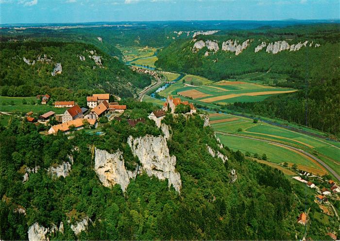 Schloss Werenwag Beuron Fliegeraufnahme