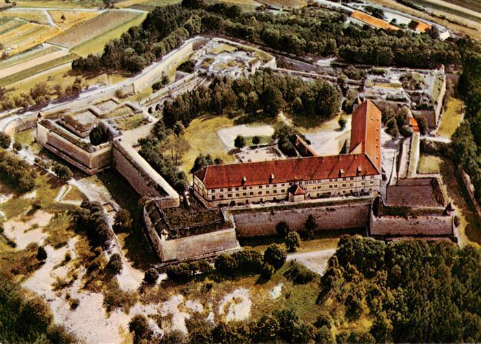 Weissenburg  Bayern Die Wuelzburg Fliegeraufnahme