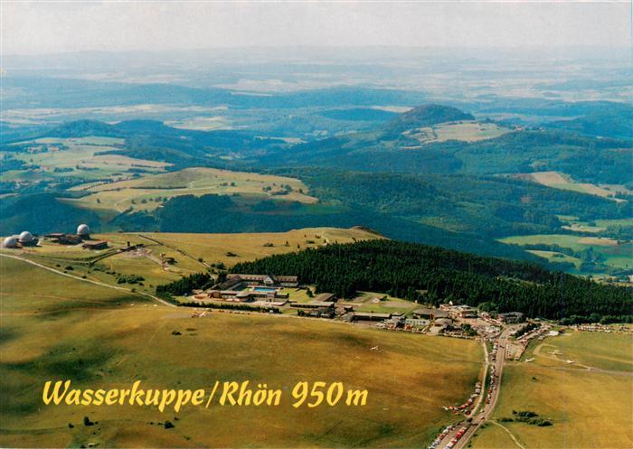 Wasserkuppe Rhoen Fliegeraufnahme