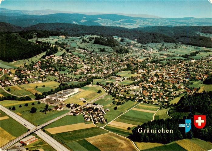 Graenichen Fliegeraufnahme