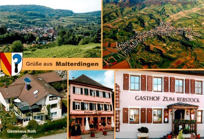Malterdingen BW Panorama Gaestehaus Roth Gasthof zum Rebstock Luftaufnahme