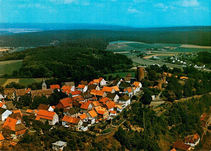 Trendelburg Diemel Deisel Hessen Fliegeraufnahme