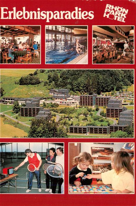 Hausen Rhoen Bayern Rhoen-Park-Hotel Erlebnisparadies Hallenbad Restaurant Tenni