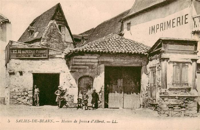 Salies-de-Bearn 64 Pyrenees-Atlantiques Maison de Jeanne d'Albret
