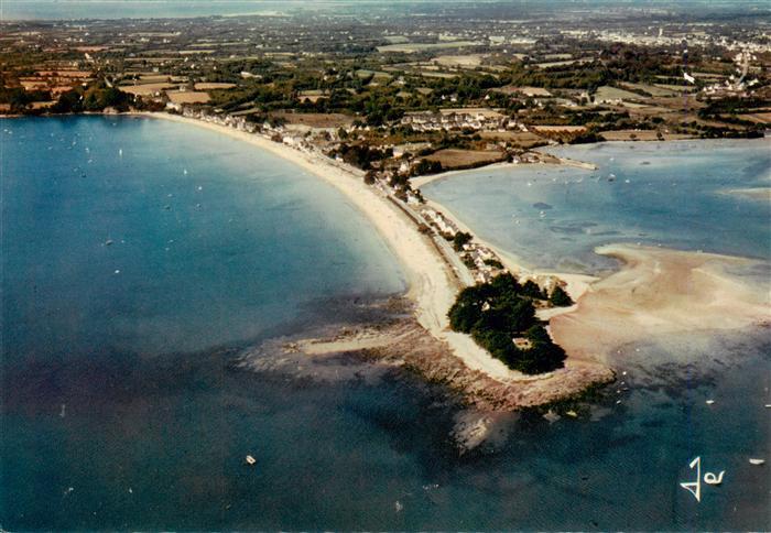 Fouesnant 29 Finistere La presqu'île vue d'avion