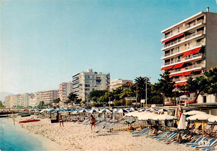 Juan-les-Pins Antibes 06 La Plage et les Résidences