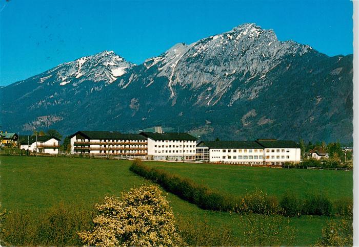 Bayerisch Gmain Kurklinik Hochstaufen mit Zwiesel und Hochstaufen