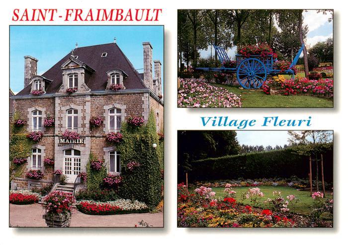 Saint-Fraimbault 61 Orne Village Fleurie Fleurs