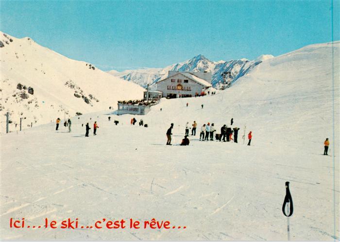 Cauterets 65 Hautes-Pyrenees Station de ski Pistes du Lys