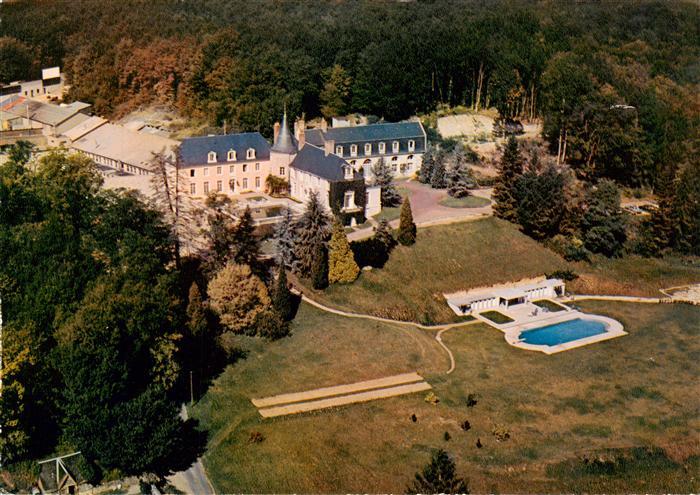 Luynes  Tours 37 Indre-et-Loire Hostellerie du domaine de Beauvois vue aérienne