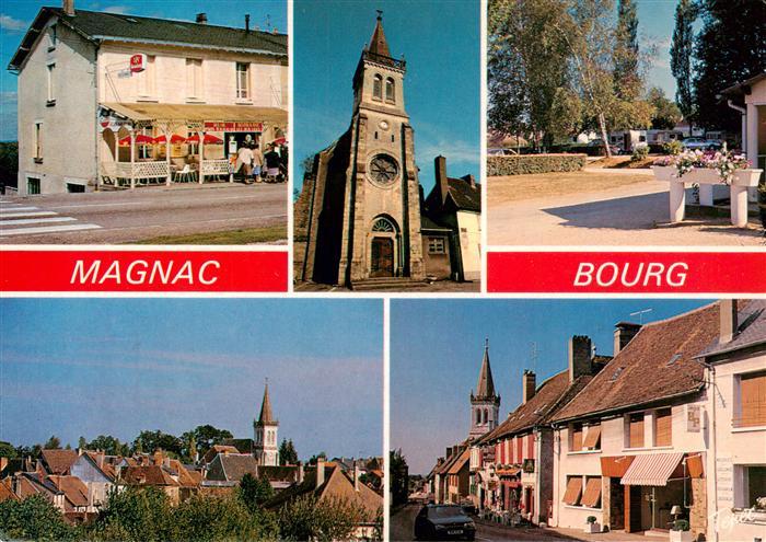 Magnac-Bourg 87 Haute-Vienne Restaurant le Paris Toulouse Eglise Camping Rue Pri