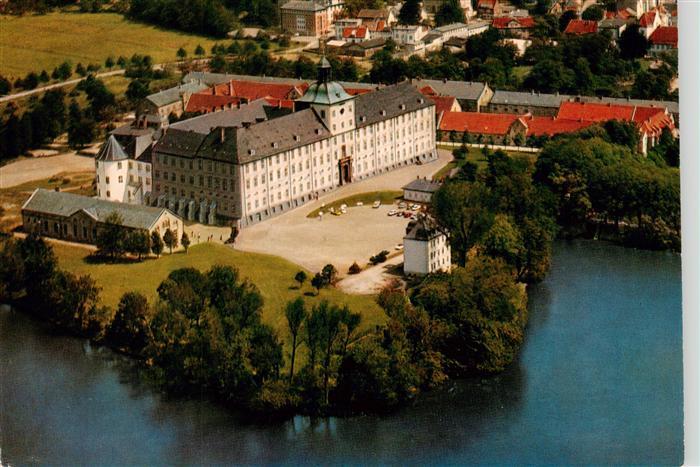 Schleswig Holstein Schloss Gottorf mit Burgsee