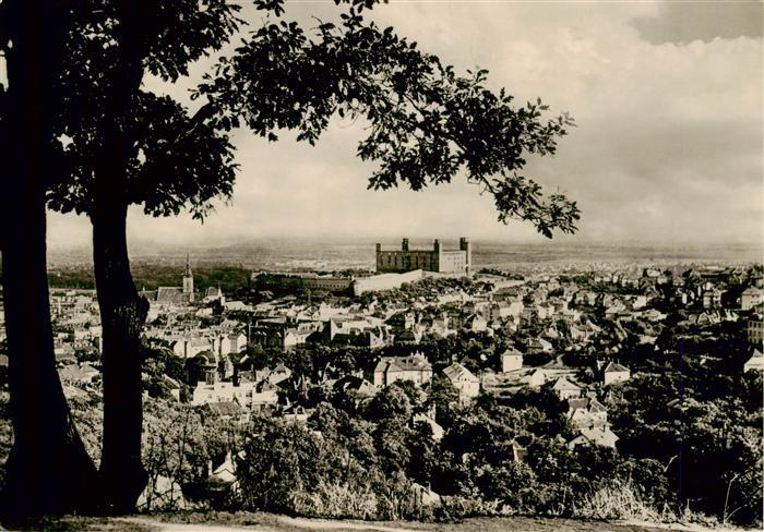 Bratislava Pressburg Pozsony SK Panorama Blick zur Burg