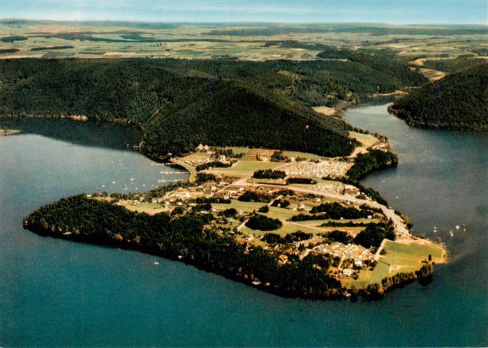 Scheid Halbinsel Hessen Fliegeraufnahme