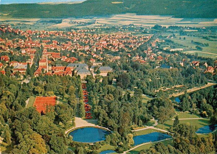 Bad Pyrmont Niedersachsen Panorama Kurort