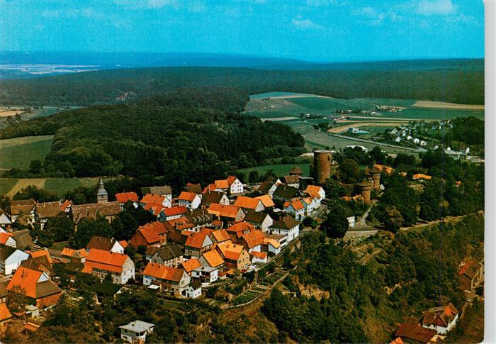 Trendelburg Diemel Deisel Hessen Fliegeraufnahme