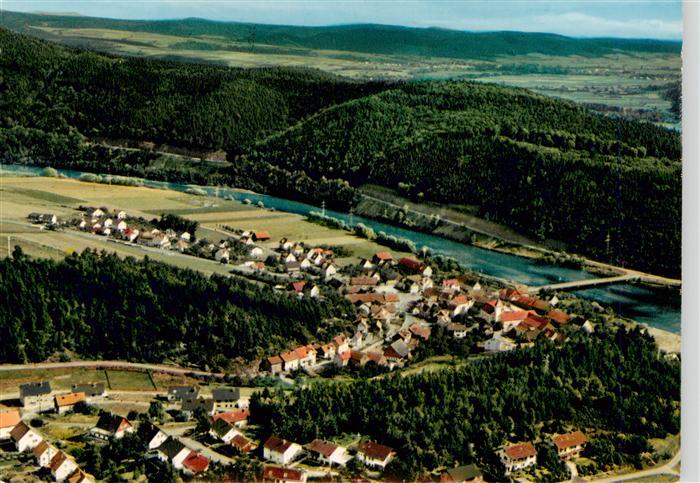 Hemfurth-Edersee Edertal Fliegeraufnahme