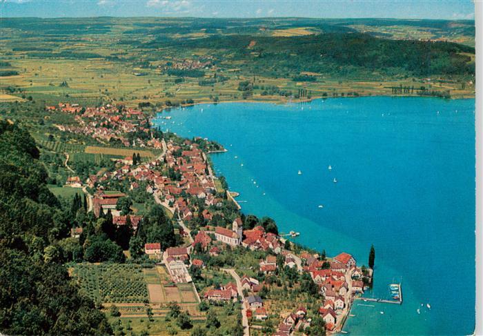 Bodman-Ludwigshafen Bodensee Fliegeraufnahme