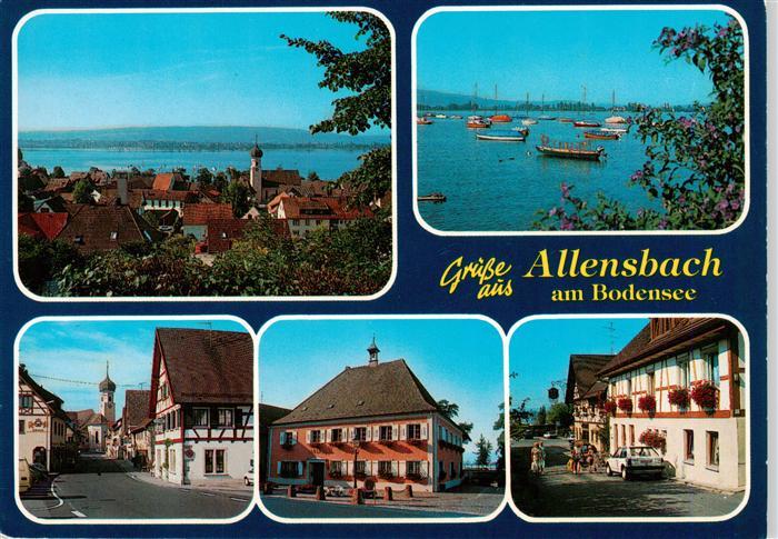 Allensbach Bodensee Panorama Hafen Stadtzentrum