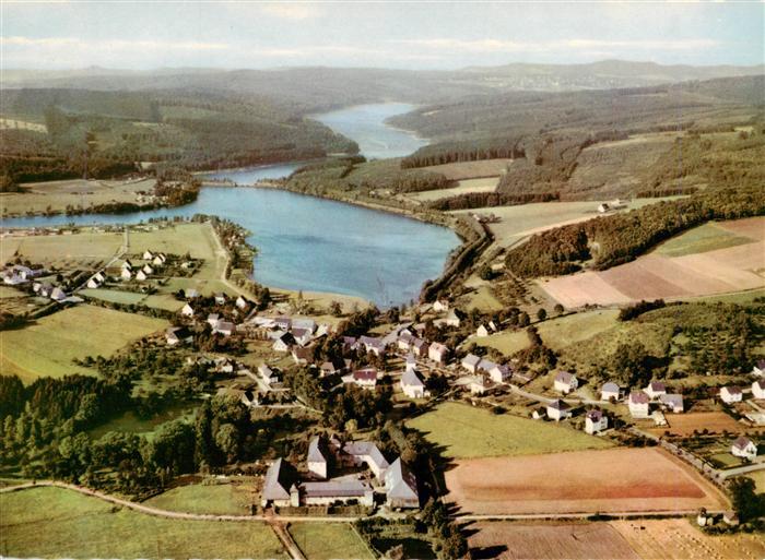 Amecke Sorpesee Fliegeraufnahme