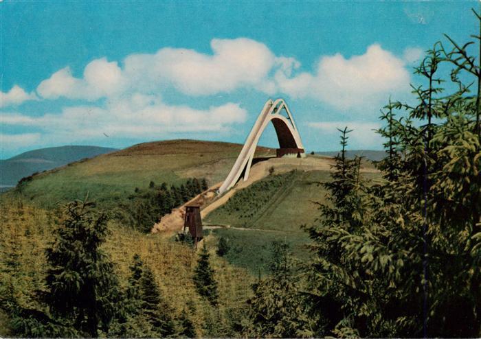 Winterberg  Hochsauerland NRW St Georg Sprungschanze