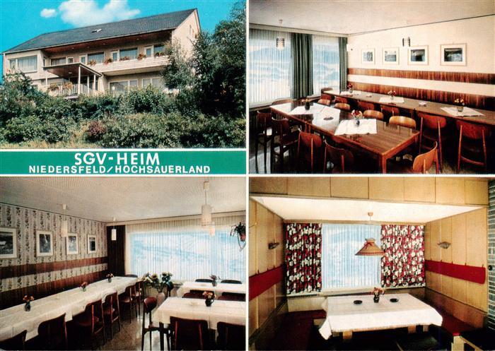 Niedersfeld Winterberg SGV Heim Gastraeume