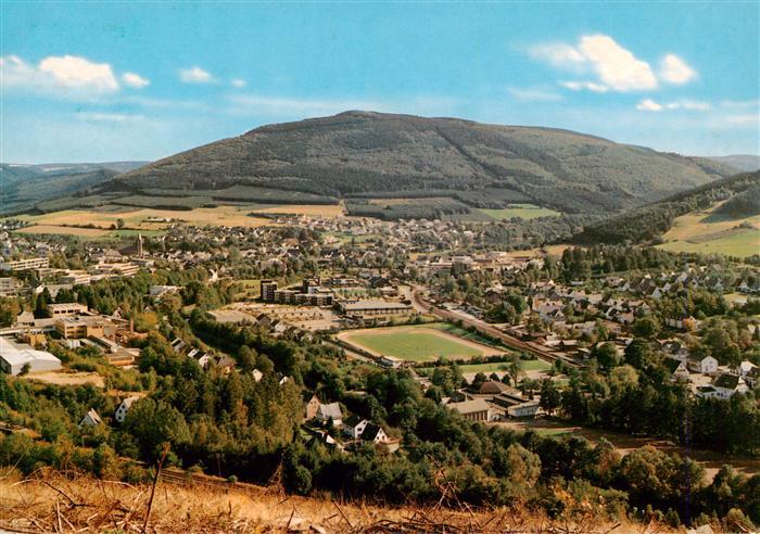 Olsberg Sauerland Fliegeraufnahme
