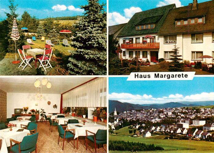 Winterberg  Hochsauerland NRW Hau Margarete Garten Gastraum Panorama