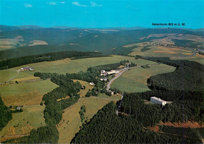 Hoheleye Fliegeraufnahme mit Astenturm