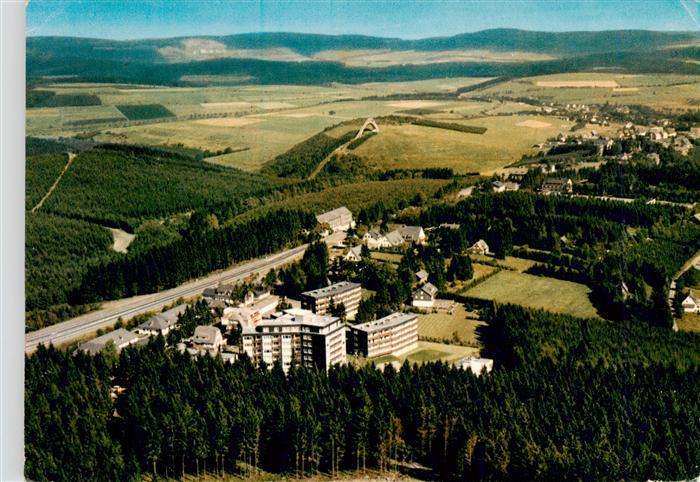Winterberg  Hochsauerland NRW Fliegeraufnahme Wohnanlage Weltringpark