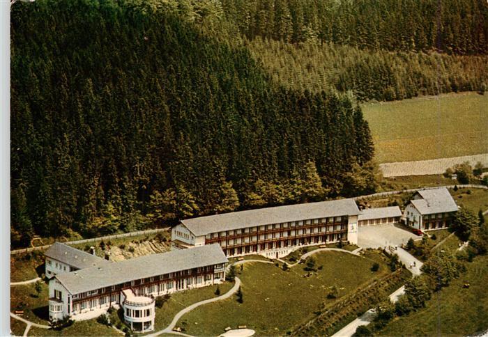 Niedersfeld Winterberg oeTV Erholungsheim Fliegeraufnahme