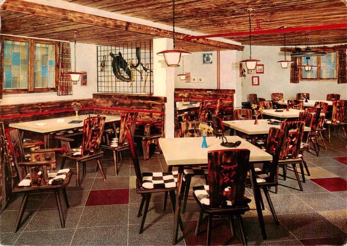 Niedersfeld Winterberg oeTV Erholungsheim Gastraum