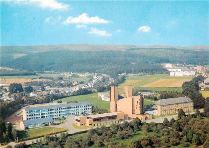 Meschede Benediktinerabtei Koenigsmuenster Fliegeraufnahme