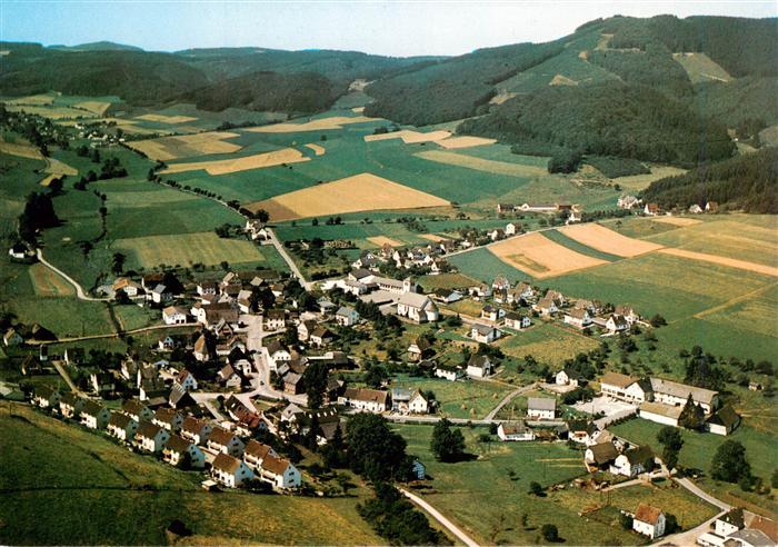 Niedersalwey Eslohe Sauerland Fliegeraufnahme