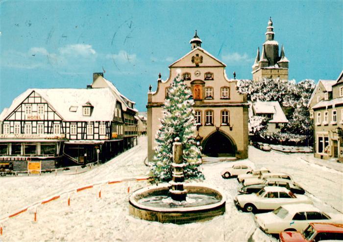 Brilon Hochsauerlandkreis NRW Marktplatz