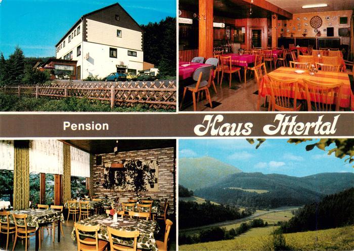 Bontkirchen Pension Haus Ittertal Gastraeume Panorama