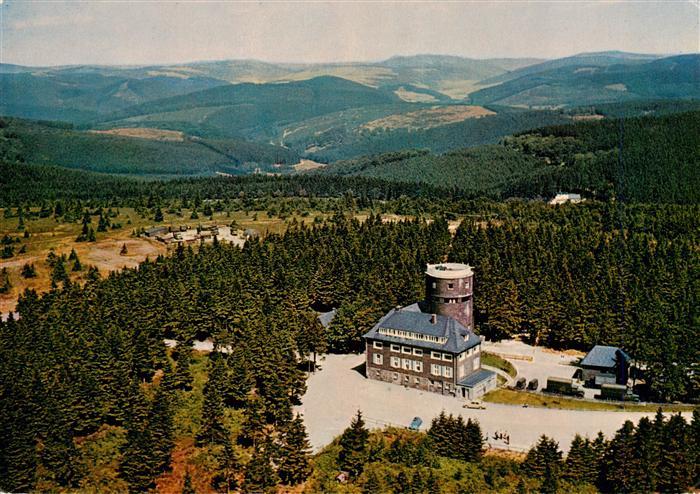 Winterberg  Hochsauerland NRW Gaststaette Kahler Asten Fliegeraufnahme