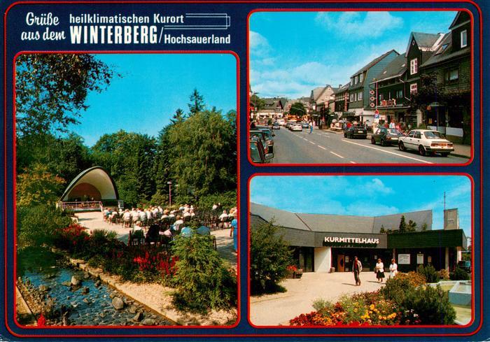 Winterberg  Hochsauerland NRW Kurkonzert Ortspartie Kurmittelhaus