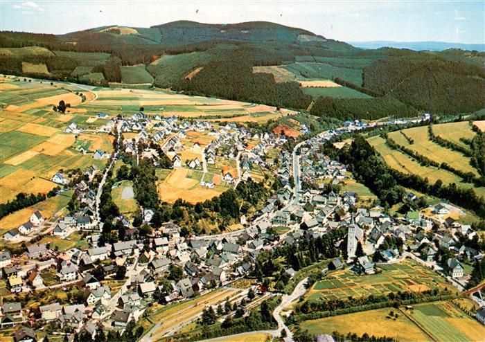 Zueschen  Sauerland Fliegeraufnahme
